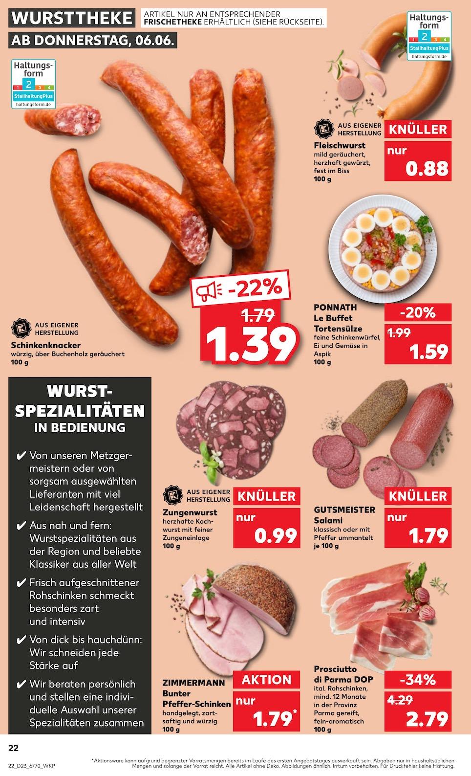 Kaufland Aktueller Prospekt ab Donnerstag Seite 22