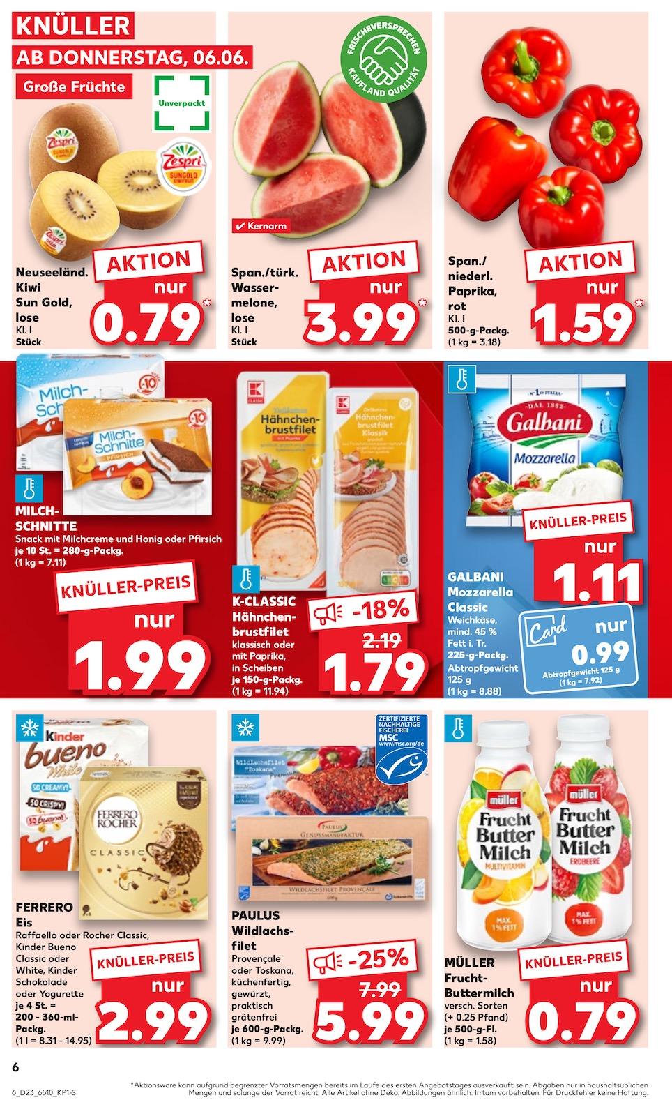 Kaufland Aktueller Prospekt ab Donnerstag Seite 6