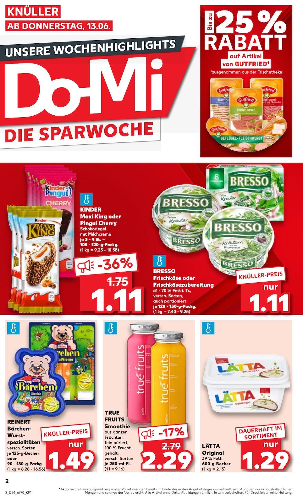 Kaufland Aktueller Prospekt ab Donnerstag Seite 2