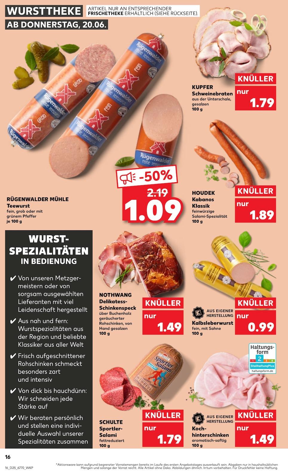 Kaufland Aktueller Prospekt ab Donnerstag Seite 16