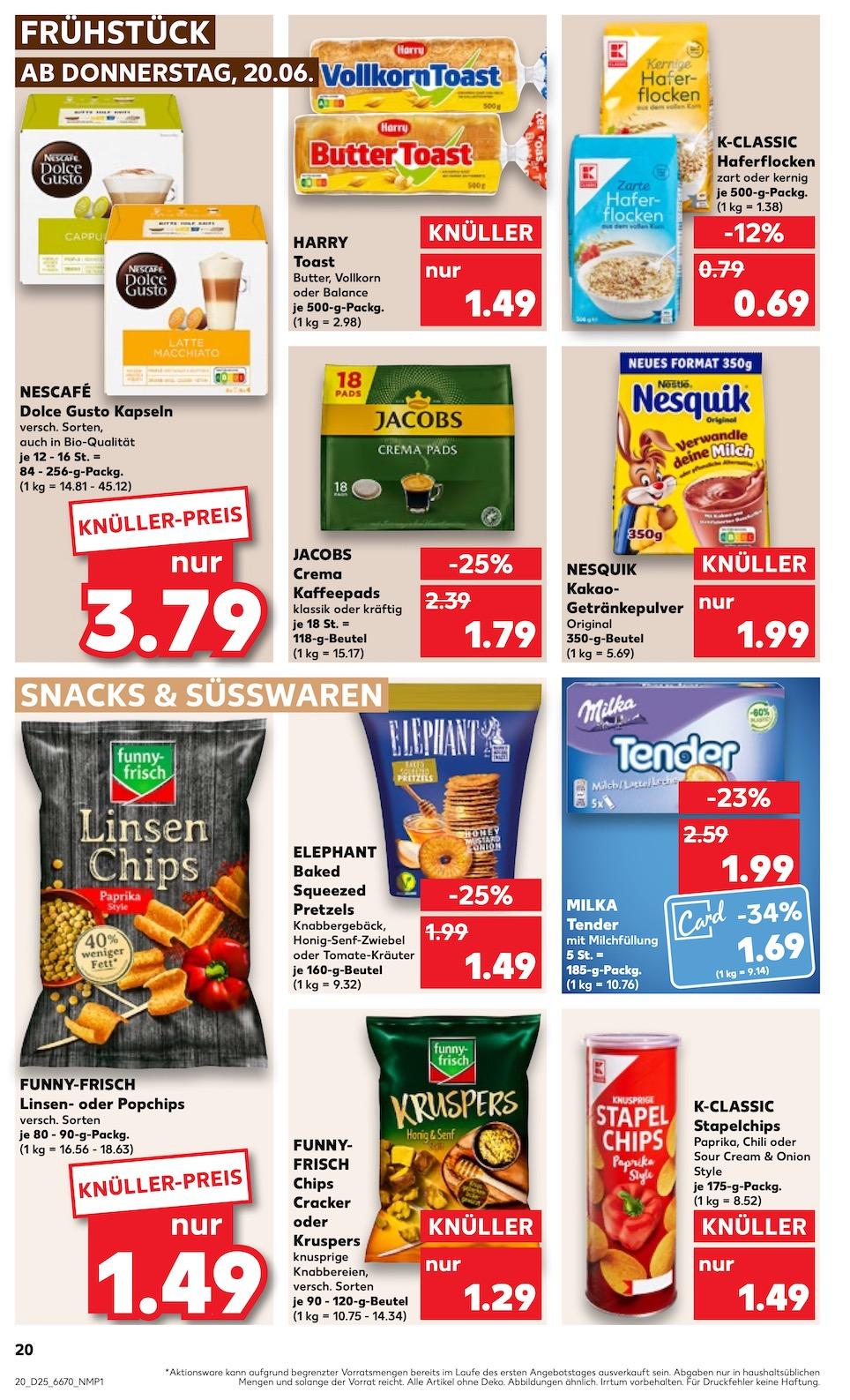 Kaufland Aktueller Prospekt ab Donnerstag Seite 20