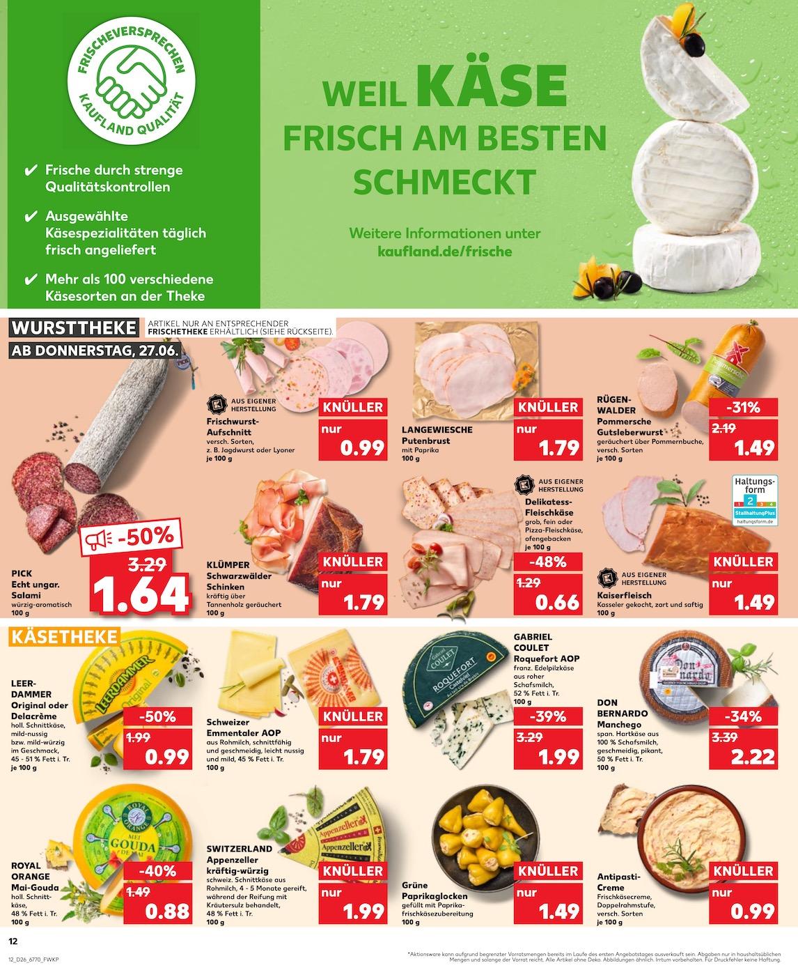 Kaufland Aktueller Prospekt ab Donnerstag Seite 12