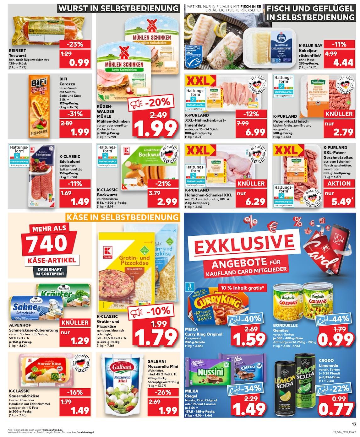 Kaufland Aktueller Prospekt ab Donnerstag Seite 13