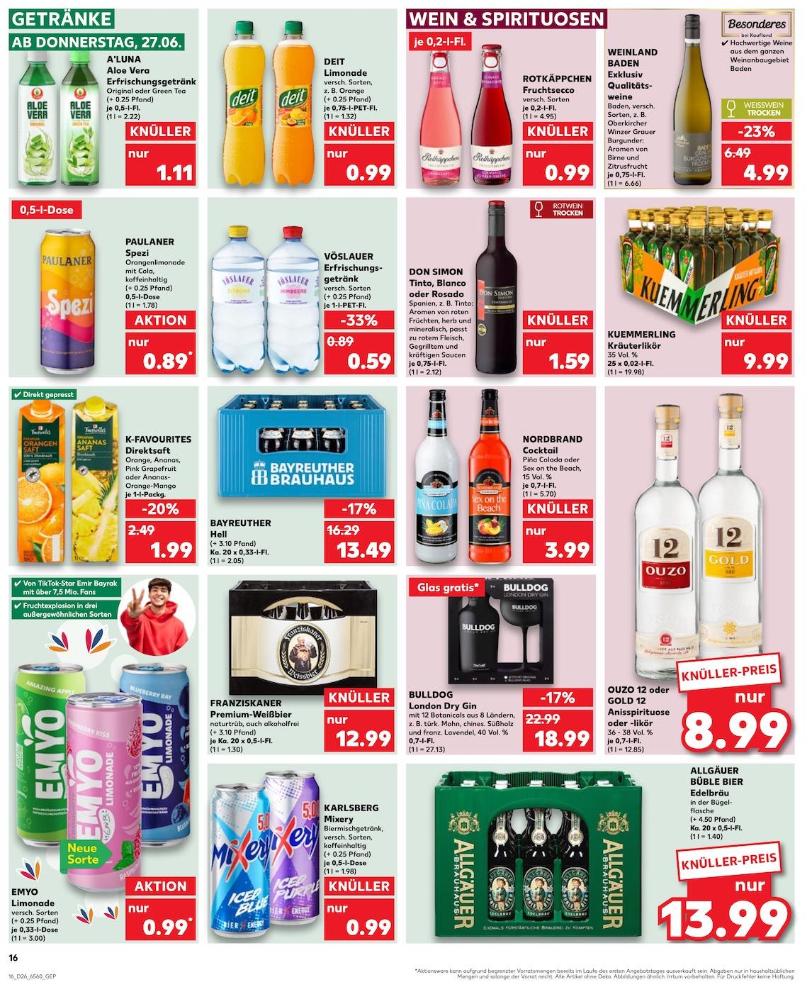 Kaufland Aktueller Prospekt ab Donnerstag Seite 16