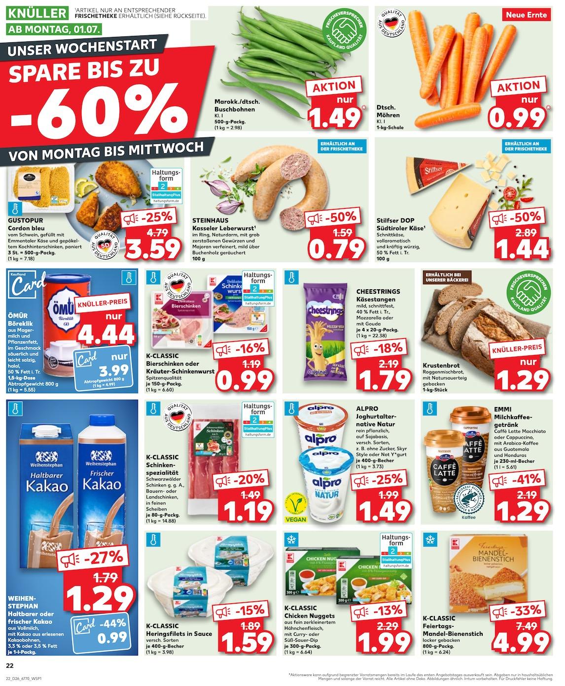 Kaufland Aktueller Prospekt ab Donnerstag Seite 22