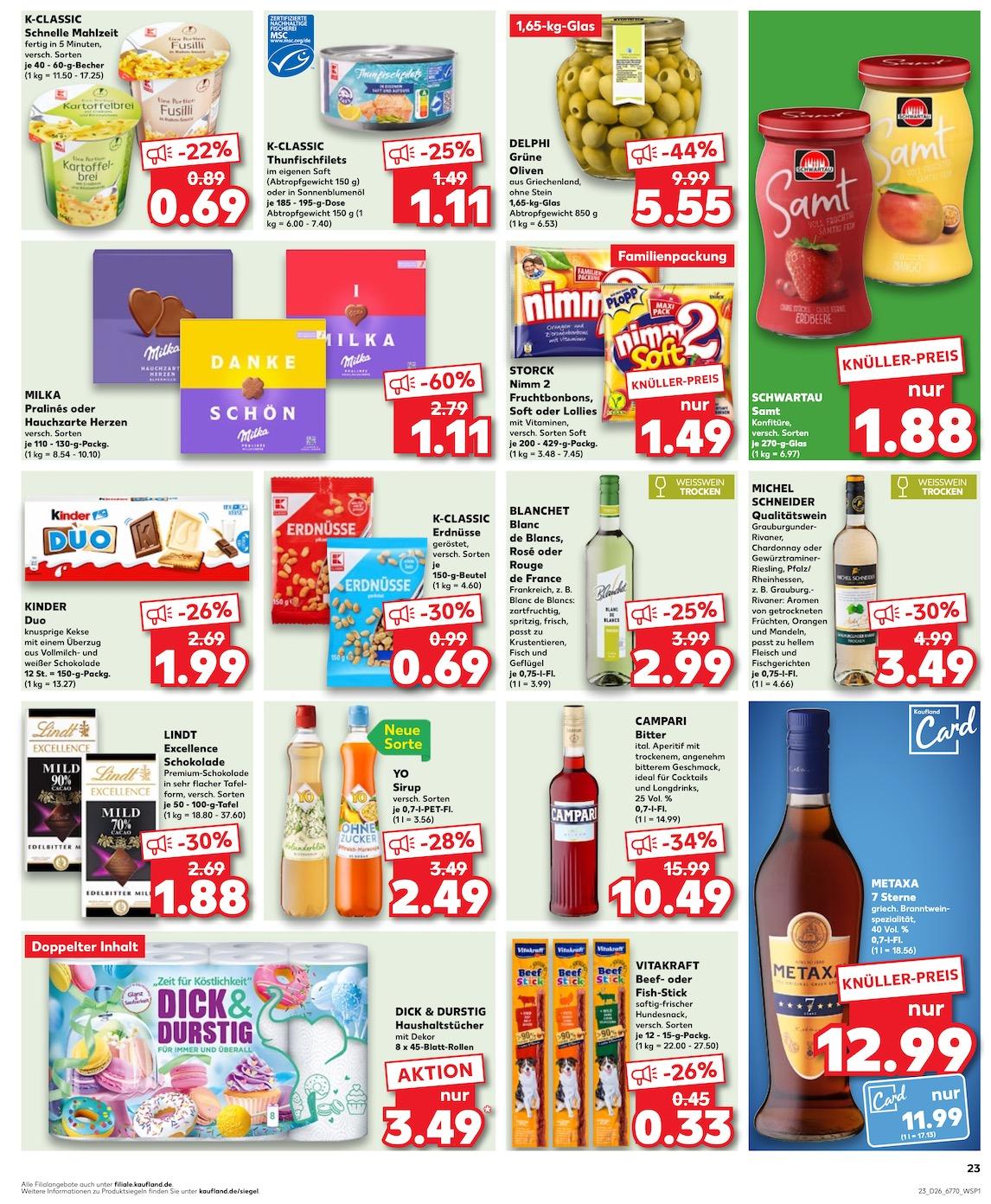 Kaufland Aktueller Prospekt ab Donnerstag Seite 23