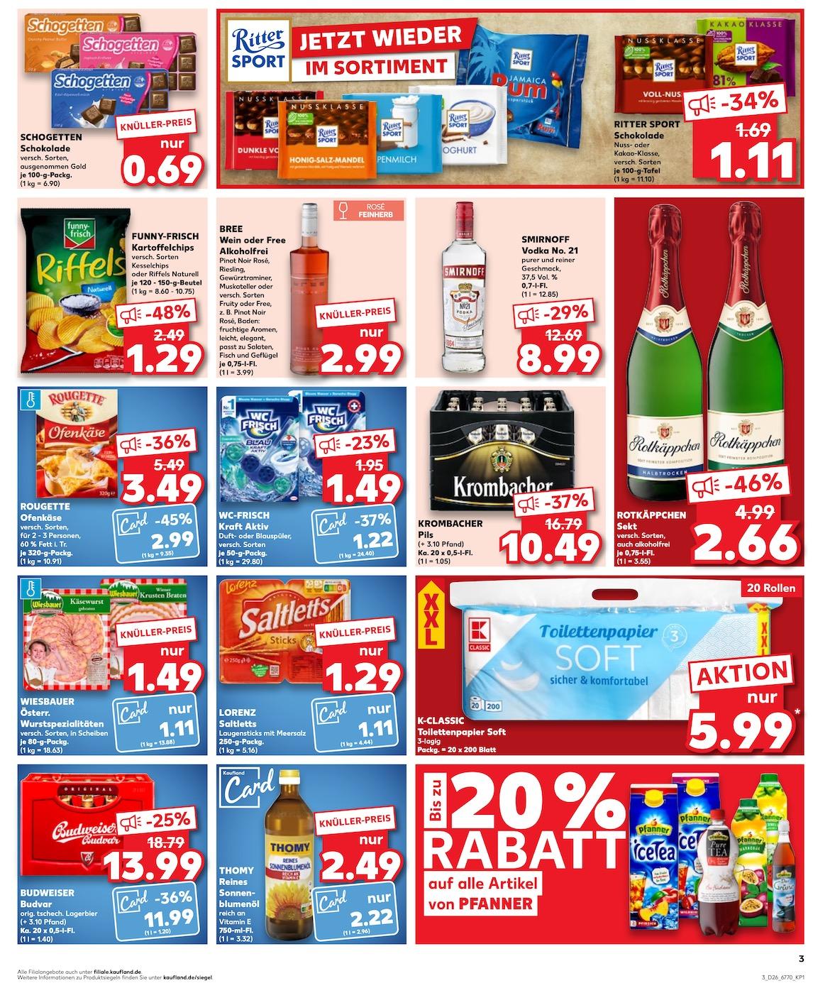 Kaufland Aktueller Prospekt ab Donnerstag Seite 3