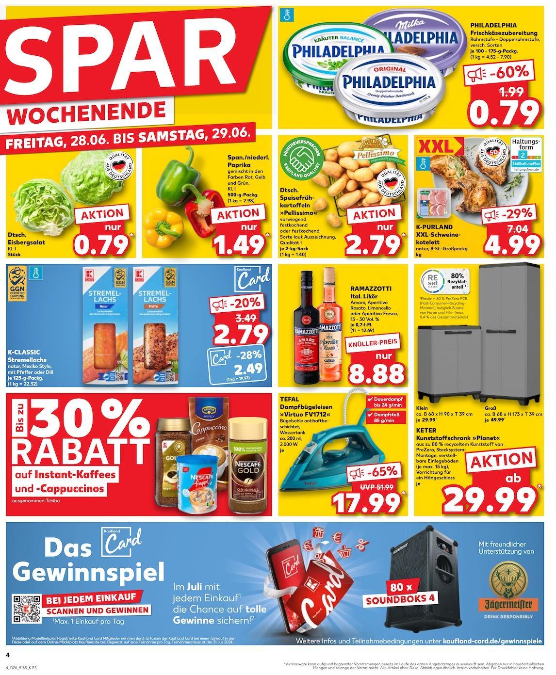 Kaufland Aktueller Prospekt ab Donnerstag Seite 4
