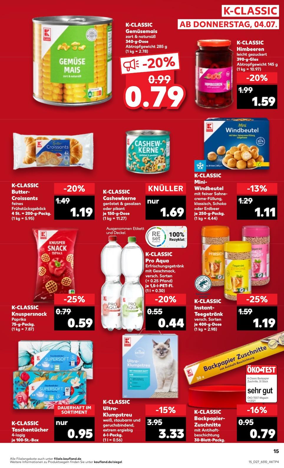 Kaufland Aktueller Prospekt ab Donnerstag Seite 15