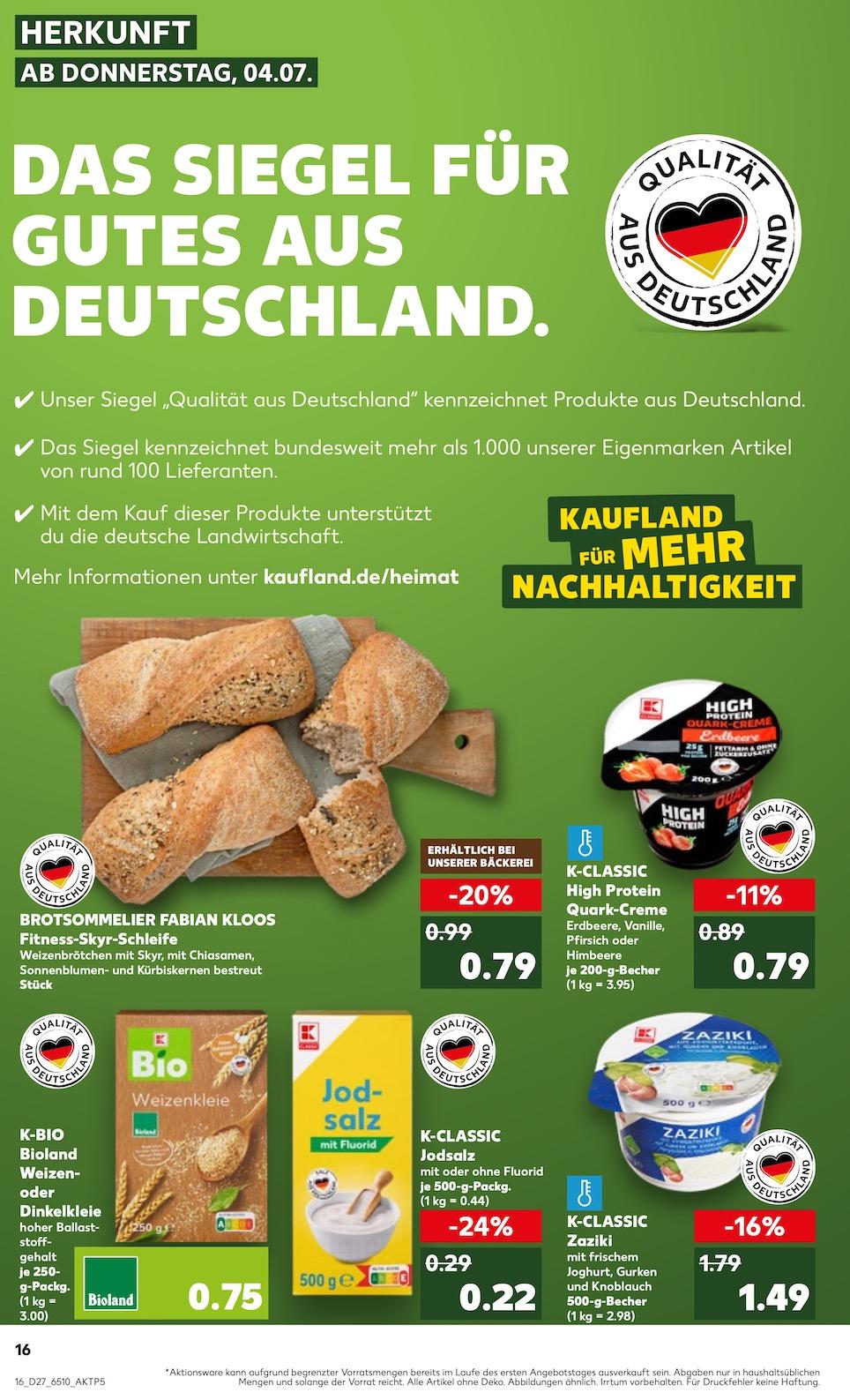 Kaufland Aktueller Prospekt ab Donnerstag Seite 16