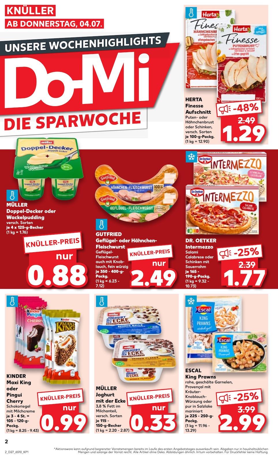 Kaufland Aktueller Prospekt ab Donnerstag Seite 2