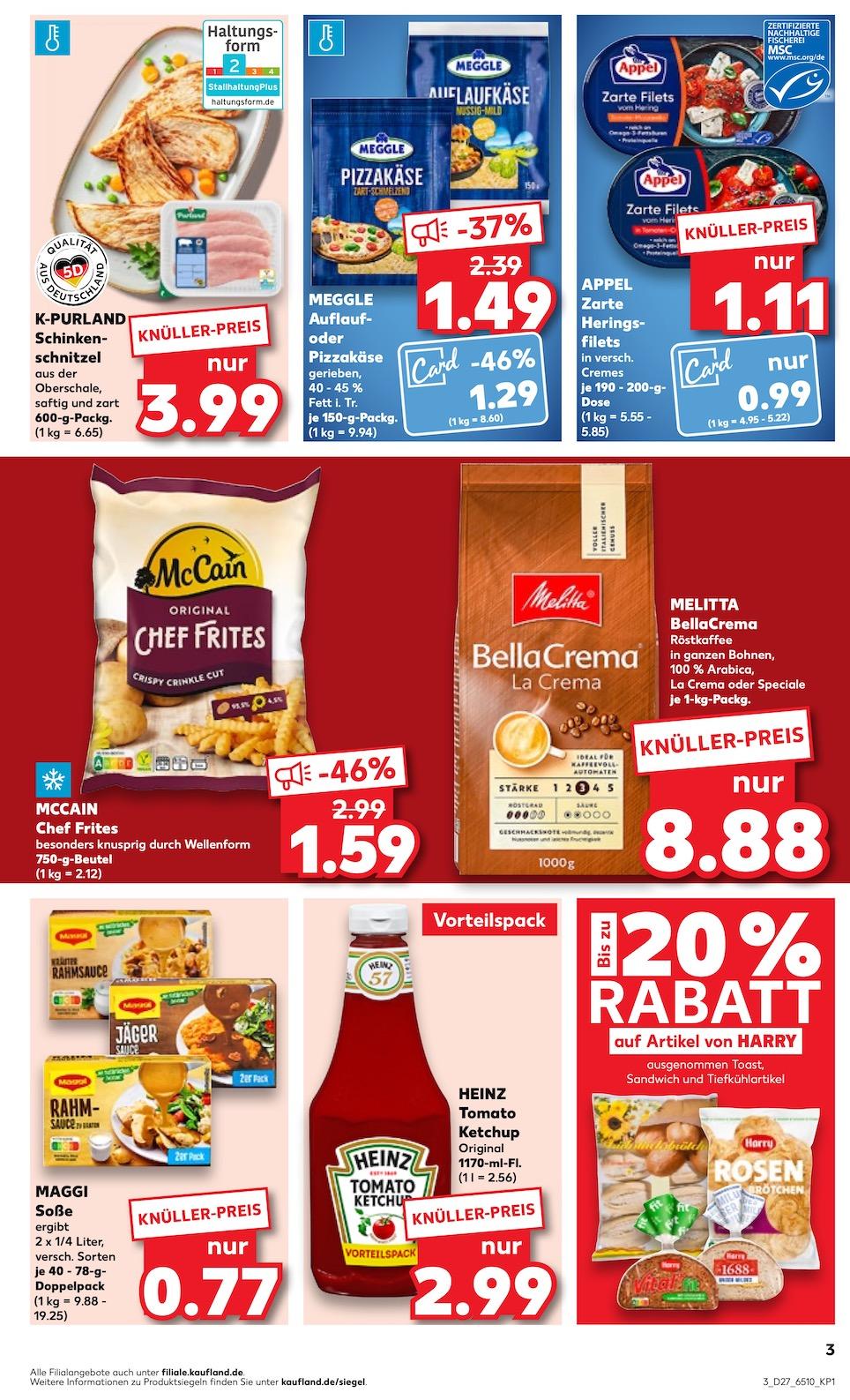 Kaufland Aktueller Prospekt ab Donnerstag Seite 3