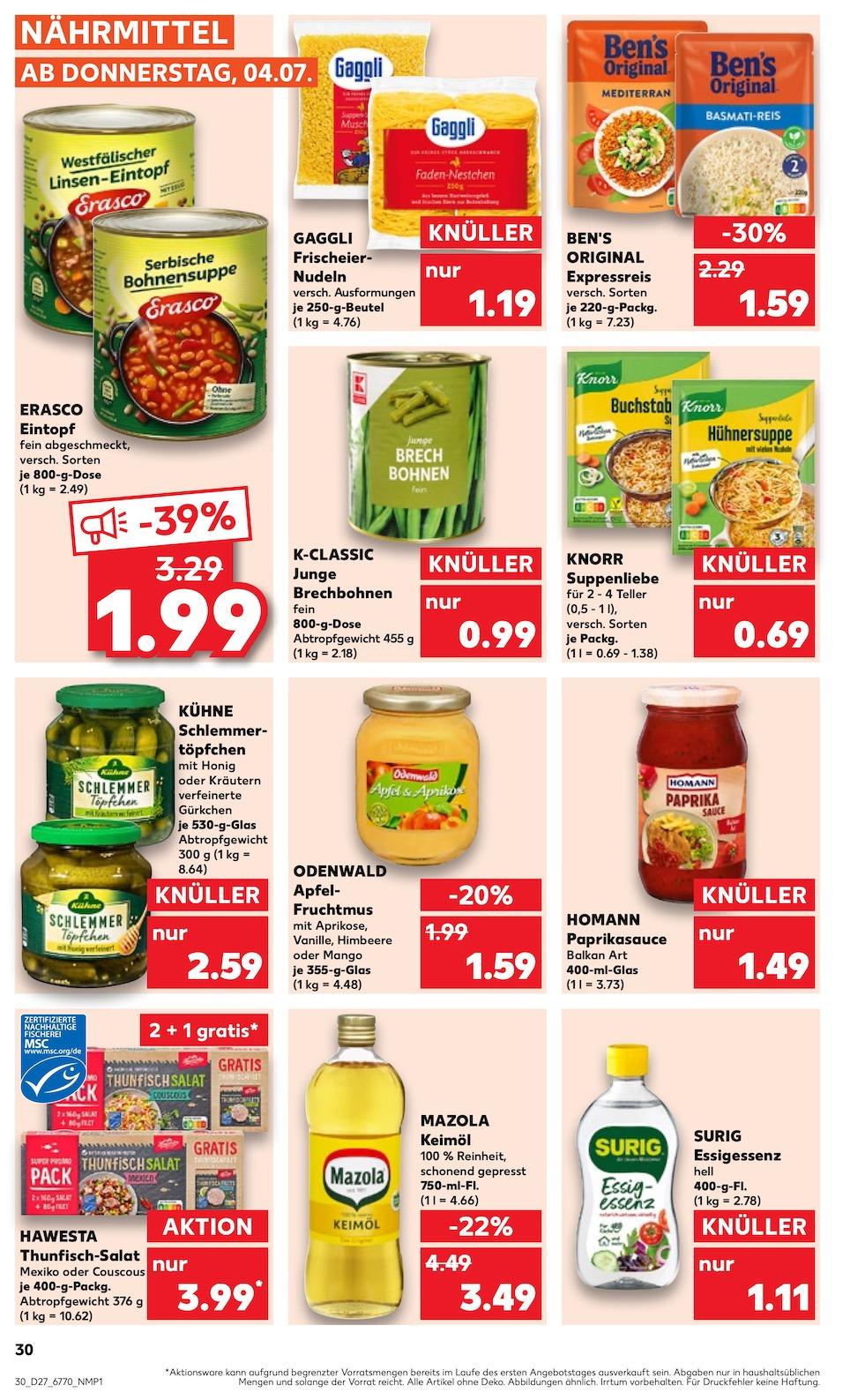 Kaufland Aktueller Prospekt ab Donnerstag Seite 30