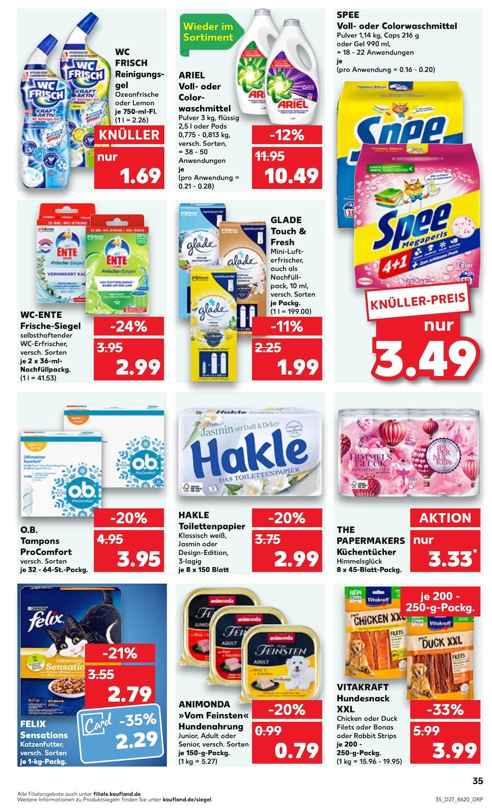 Kaufland Aktueller Prospekt ab Donnerstag Seite 35
