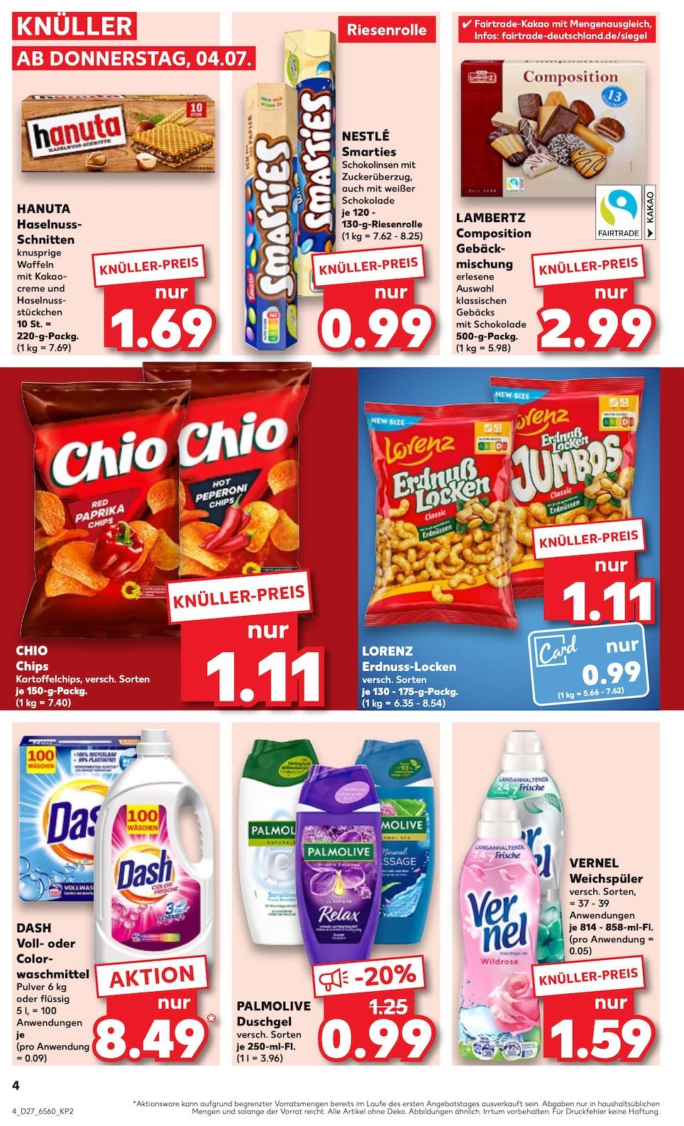 Kaufland Aktueller Prospekt ab Donnerstag Seite 4