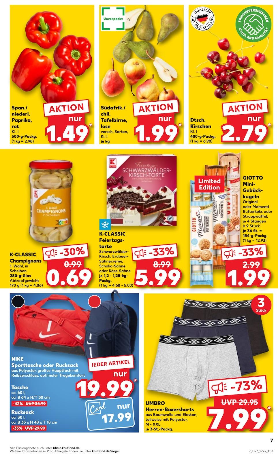 Kaufland Aktueller Prospekt ab Donnerstag Seite 7