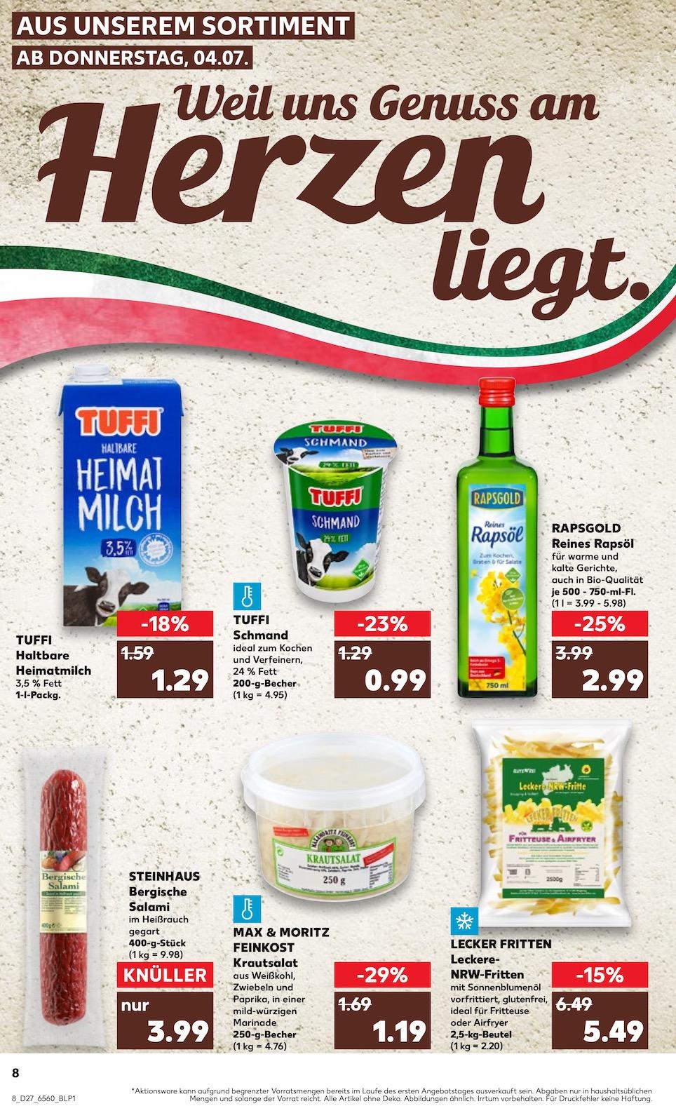 Kaufland Aktueller Prospekt ab Donnerstag Seite 8