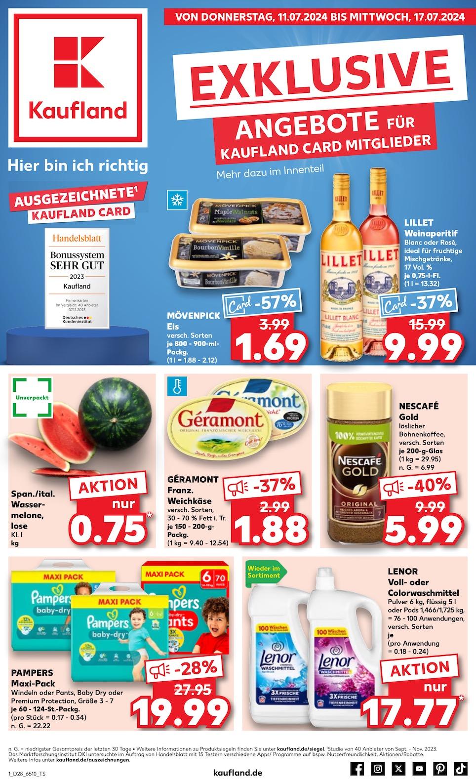 Kaufland Aktueller Prospekt ab Donnerstag Seite 1
