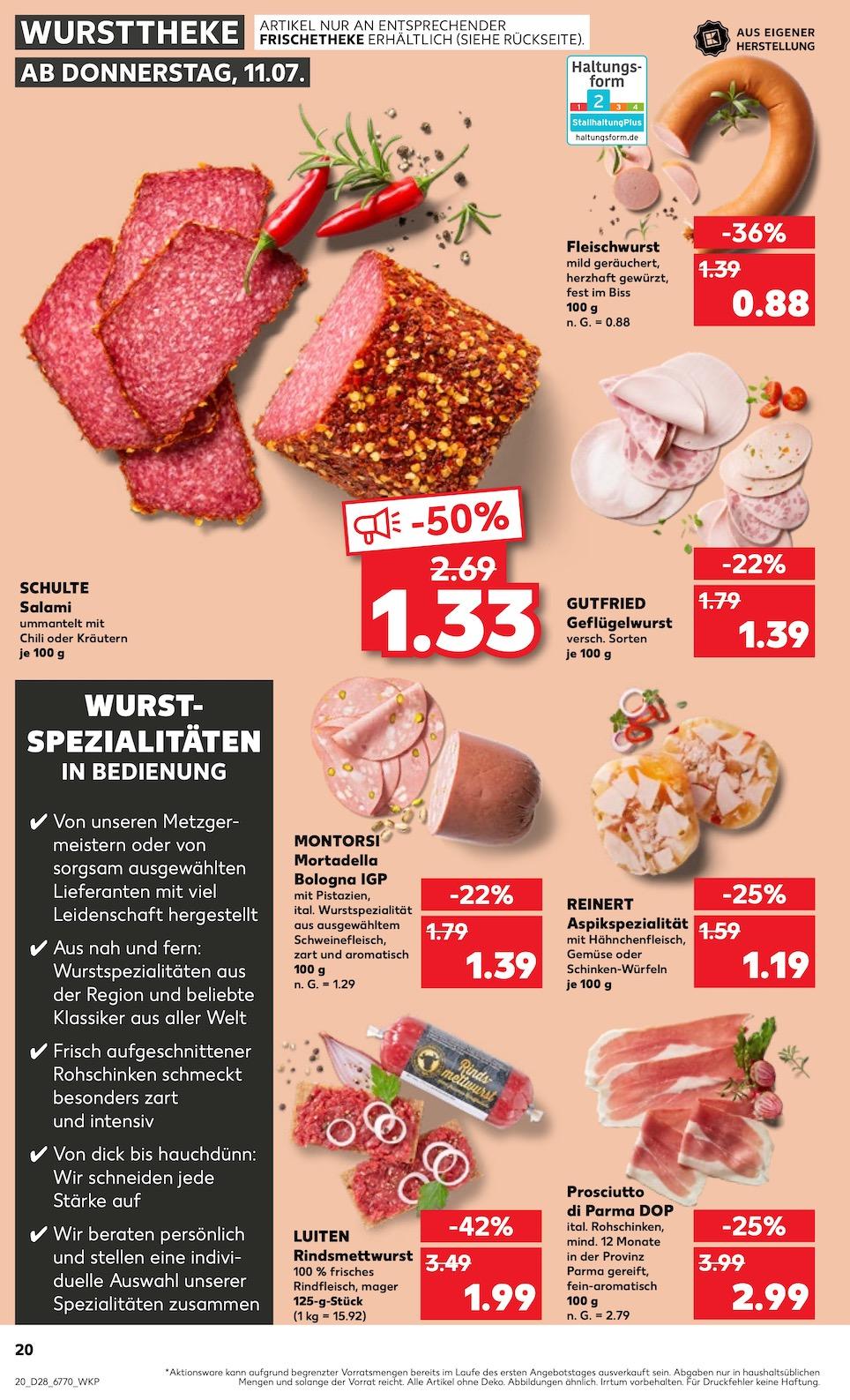 Kaufland Aktueller Prospekt ab Donnerstag Seite 20