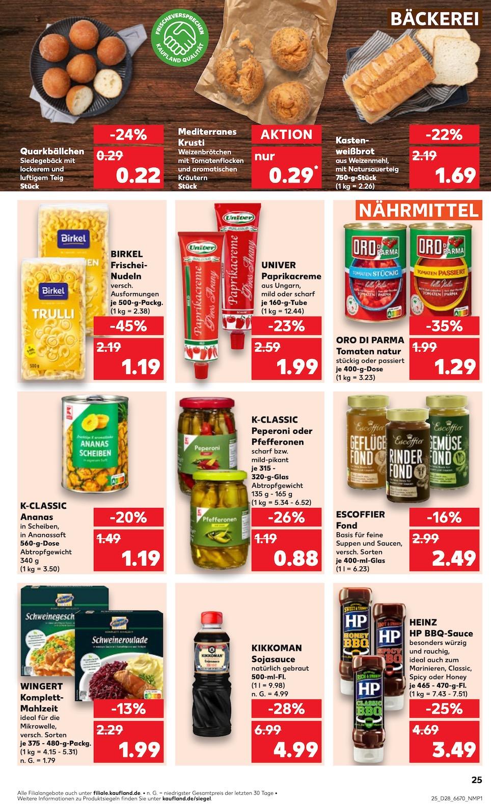 Kaufland Aktueller Prospekt ab Donnerstag Seite 25