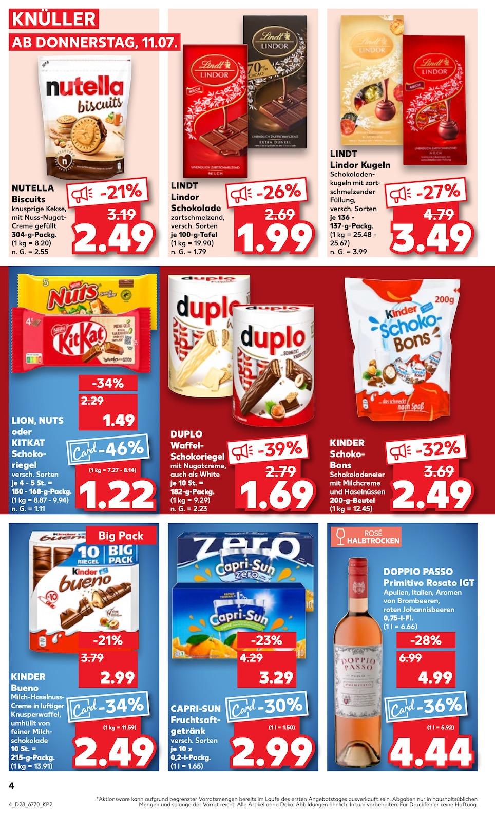 Kaufland Aktueller Prospekt ab Donnerstag Seite 4