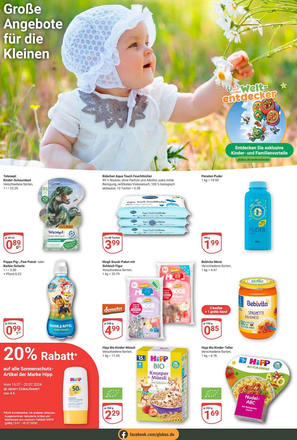 Globus Aktueller Prospekt ab Montag Seite 15
