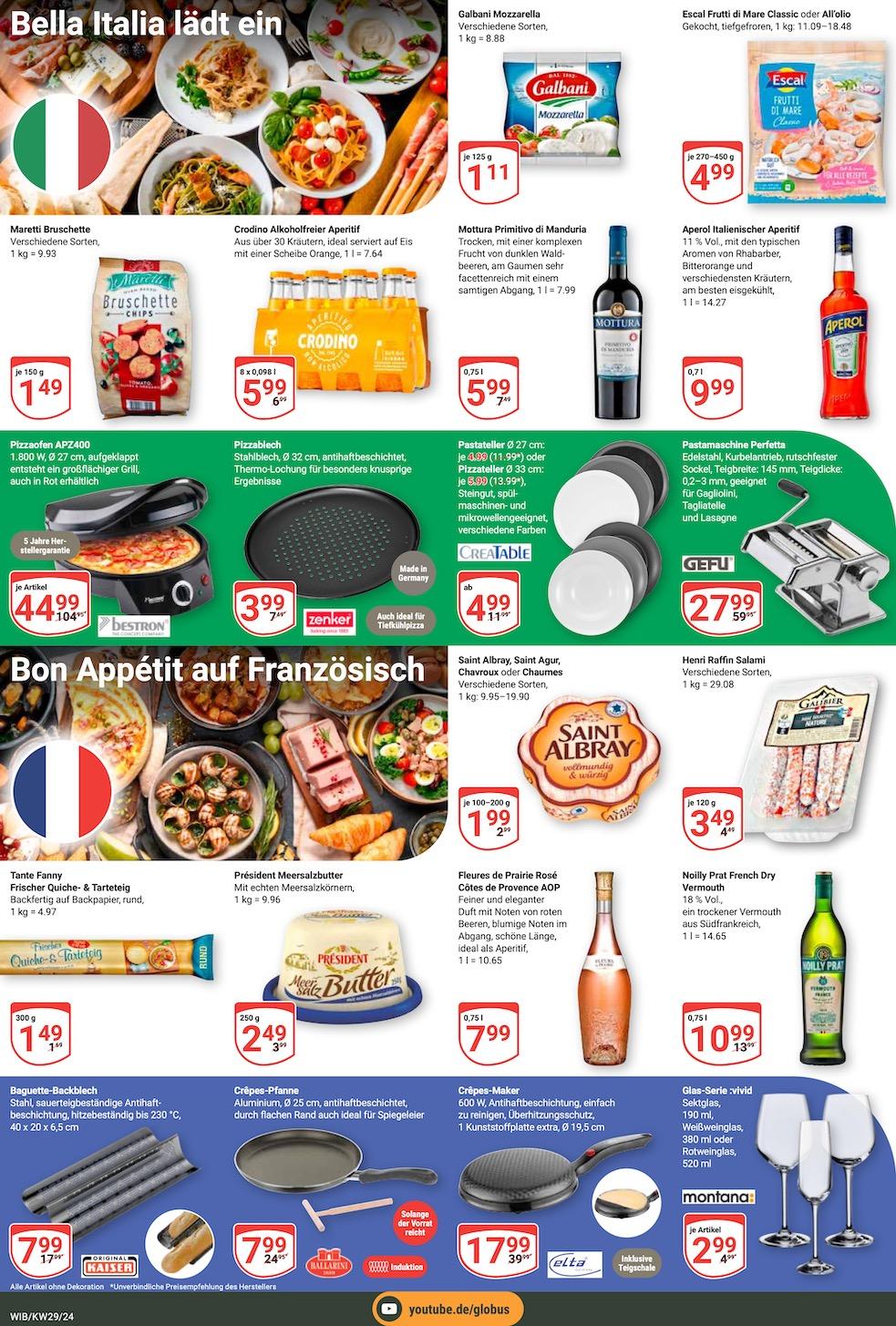 Globus Aktueller Prospekt ab Montag Seite 16