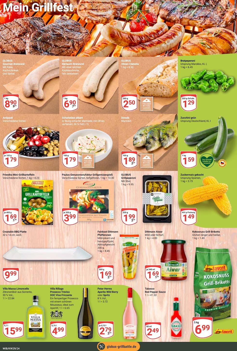 Globus Aktueller Prospekt ab Montag Seite 20