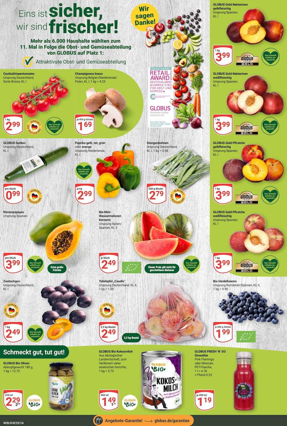Globus Aktueller Prospekt ab Montag Seite 5