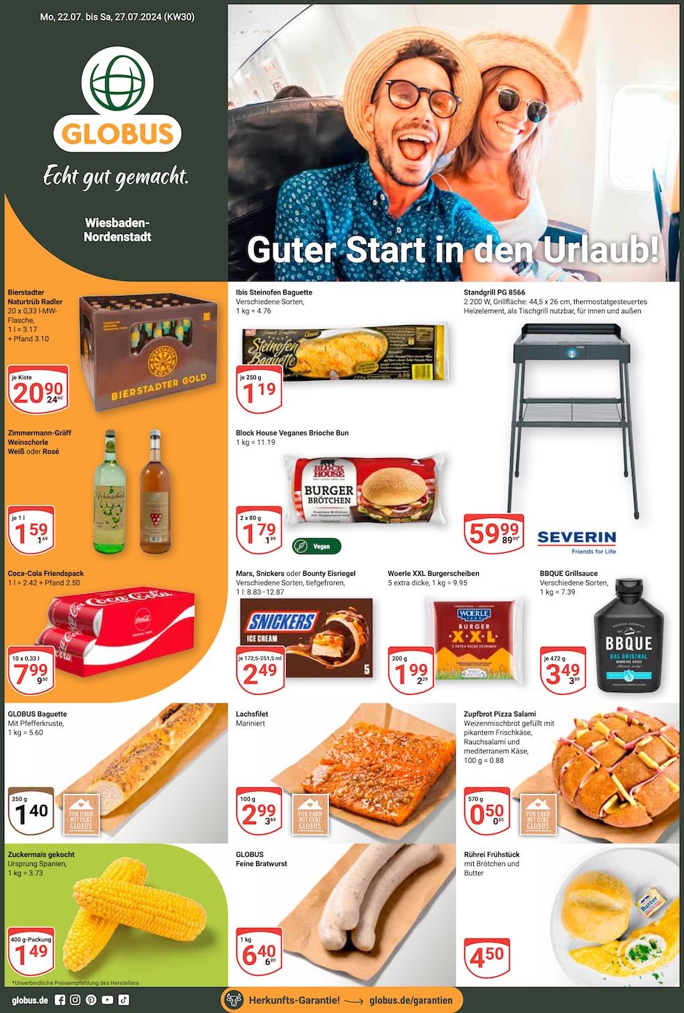 Globus Aktueller Prospekt ab Montag Seite 1