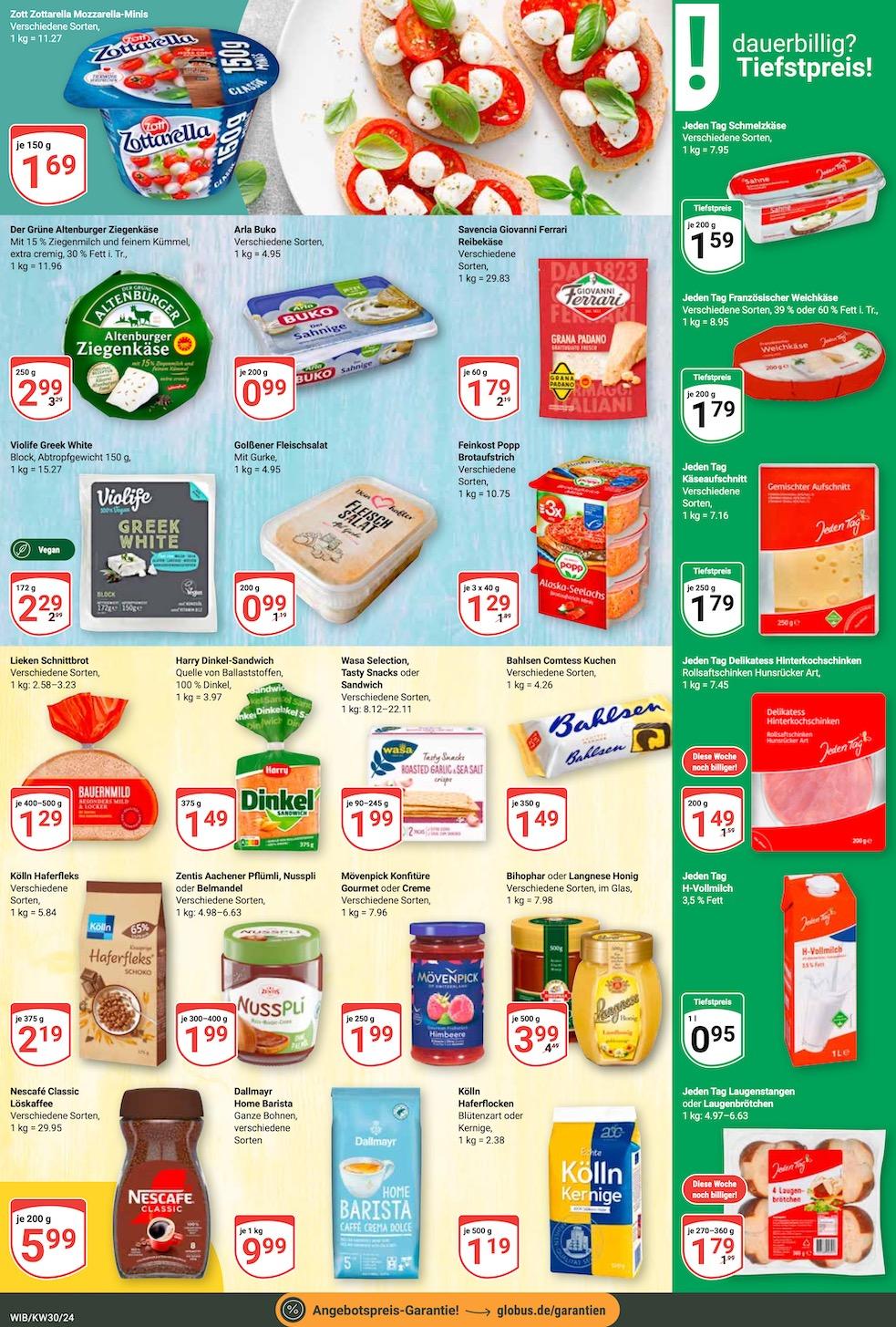 Globus Aktueller Prospekt ab Montag Seite 14