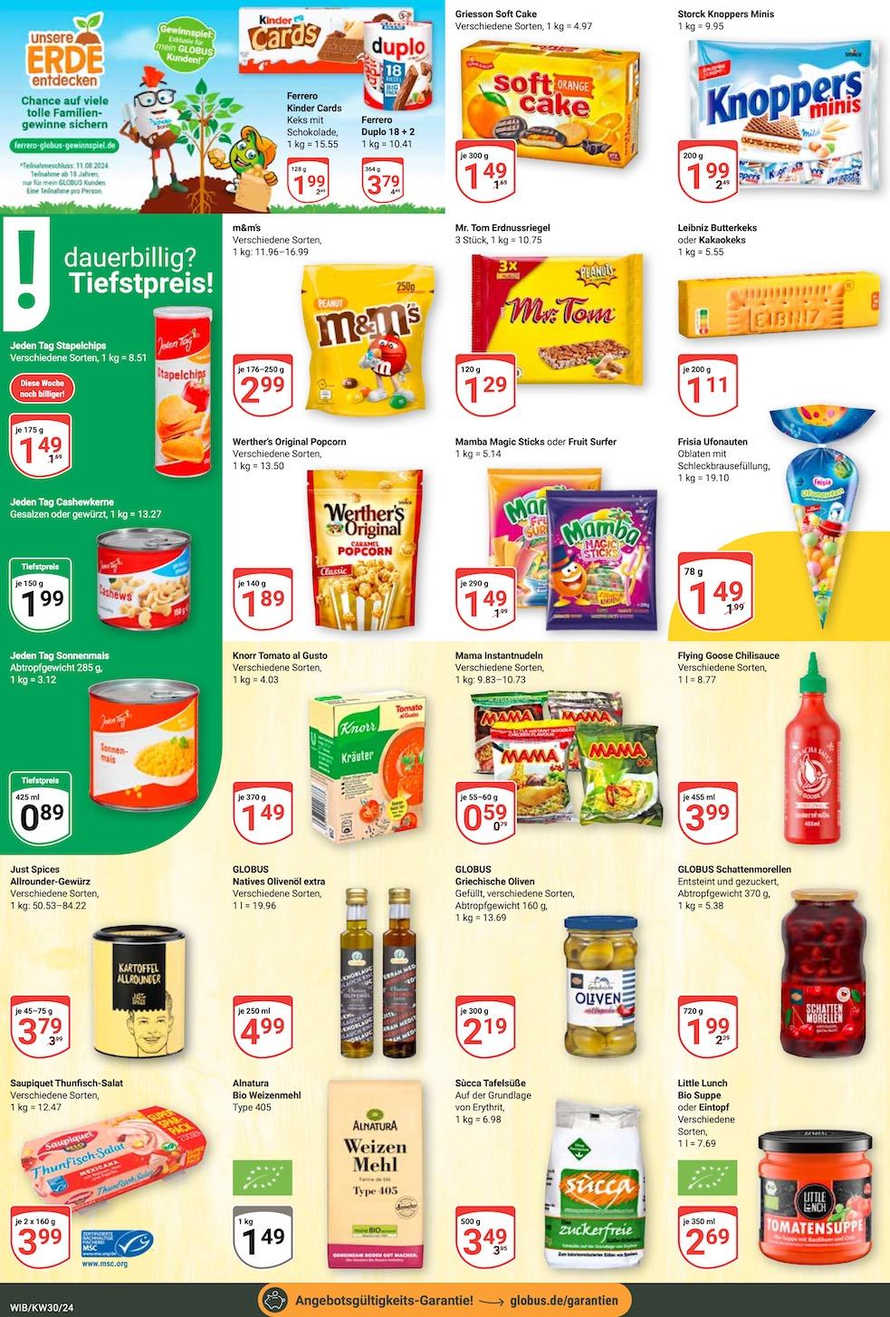 Globus Aktueller Prospekt ab Montag Seite 18