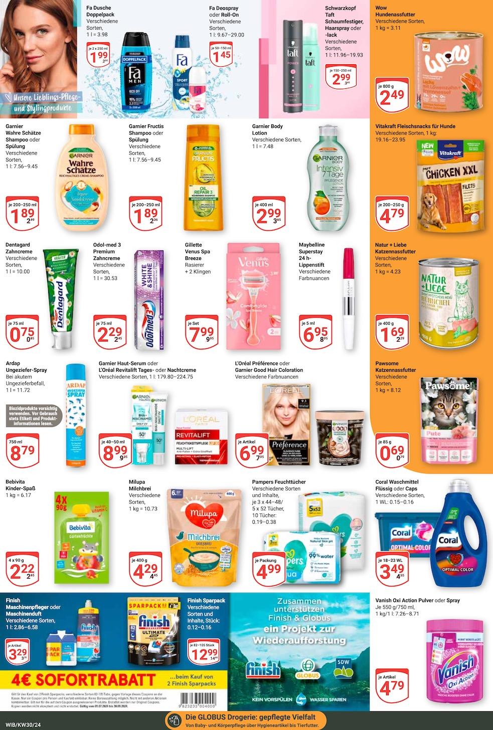 Globus Aktueller Prospekt ab Montag Seite 21
