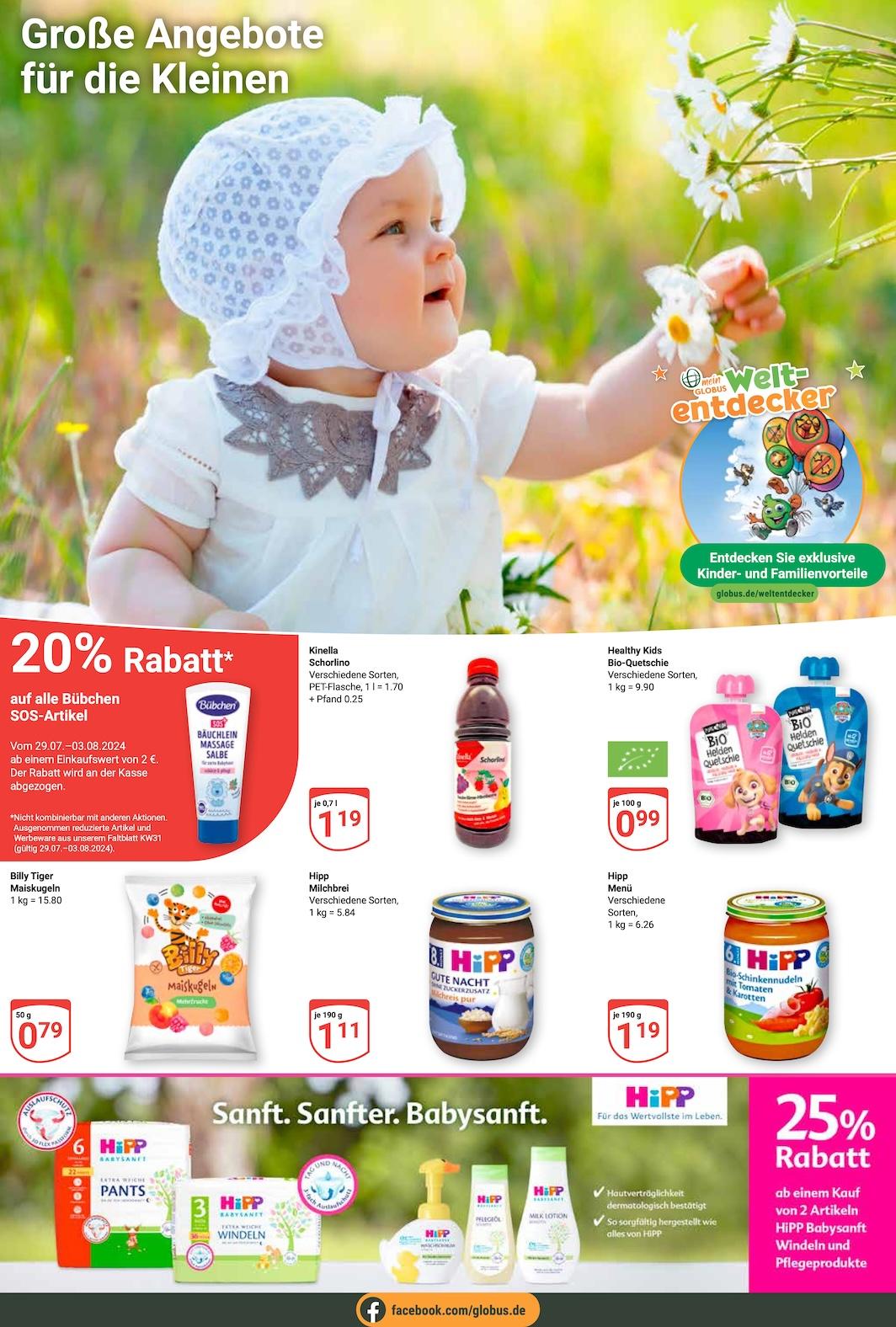 Globus Aktueller Prospekt ab Montag Seite 16