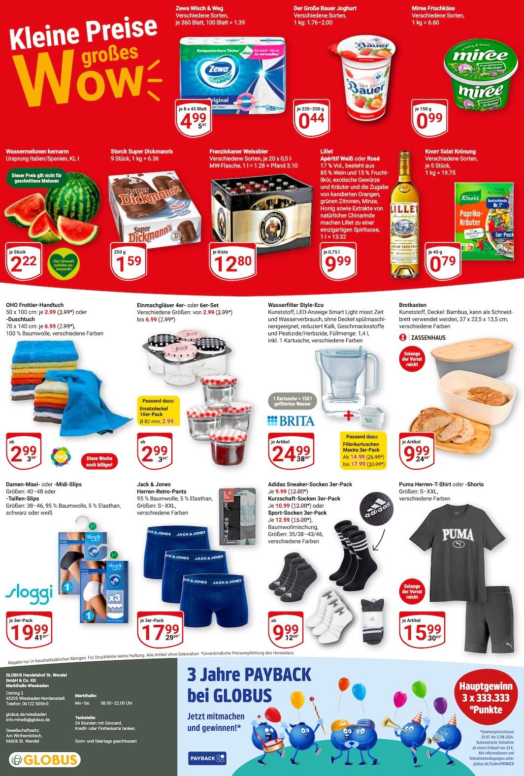 Globus Aktueller Prospekt ab Montag Seite 24