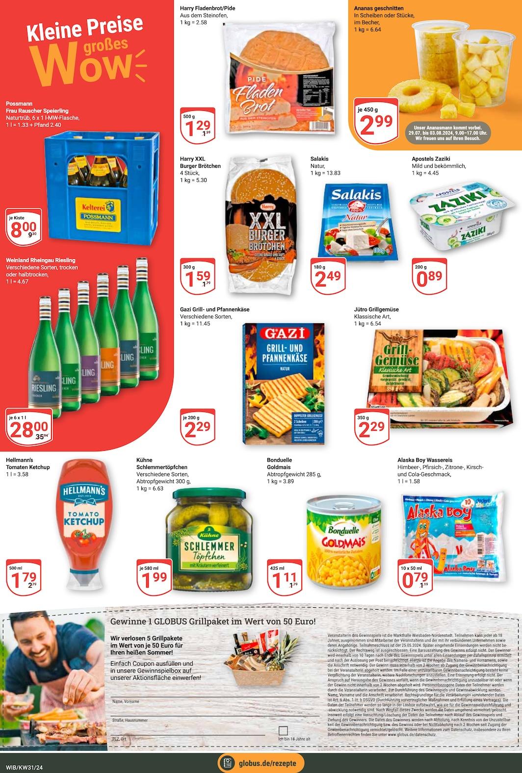 Globus Aktueller Prospekt ab Montag Seite 4