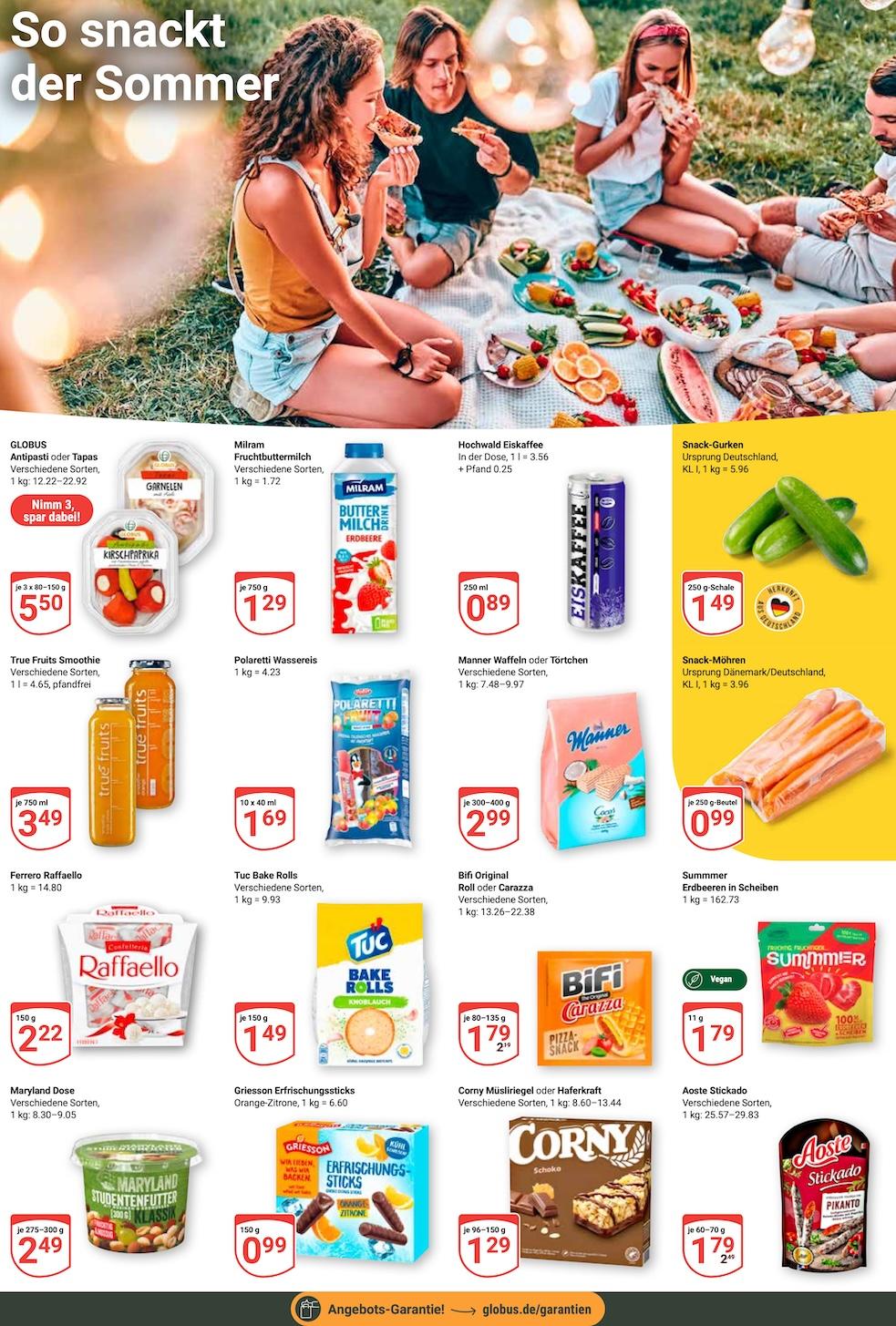 Globus Aktueller Prospekt ab Montag Seite 13