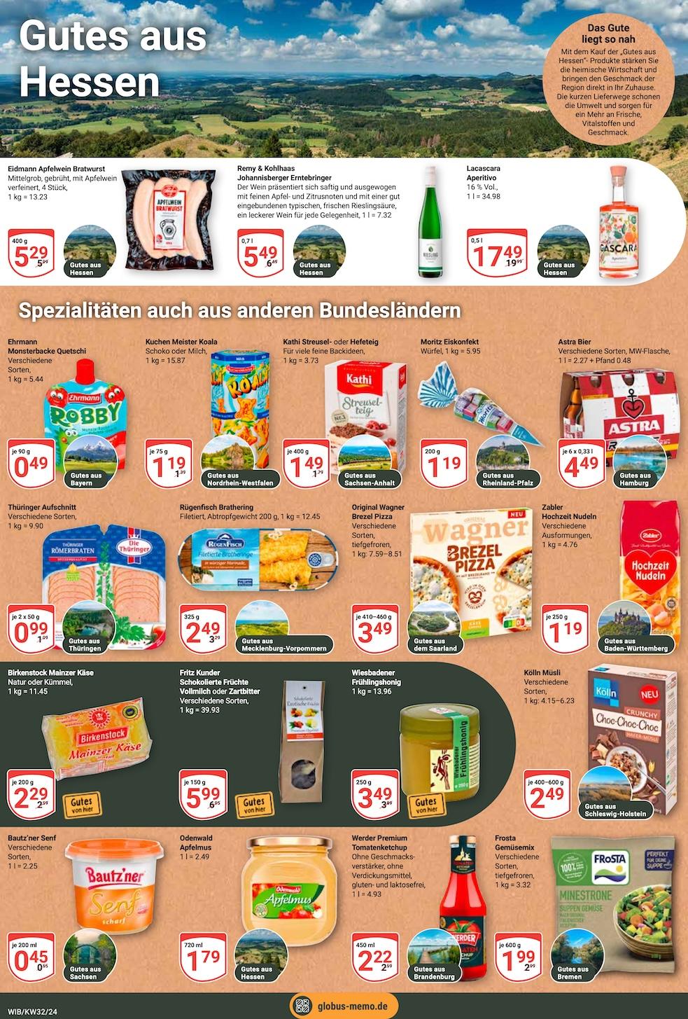 Globus Aktueller Prospekt ab Montag Seite 14