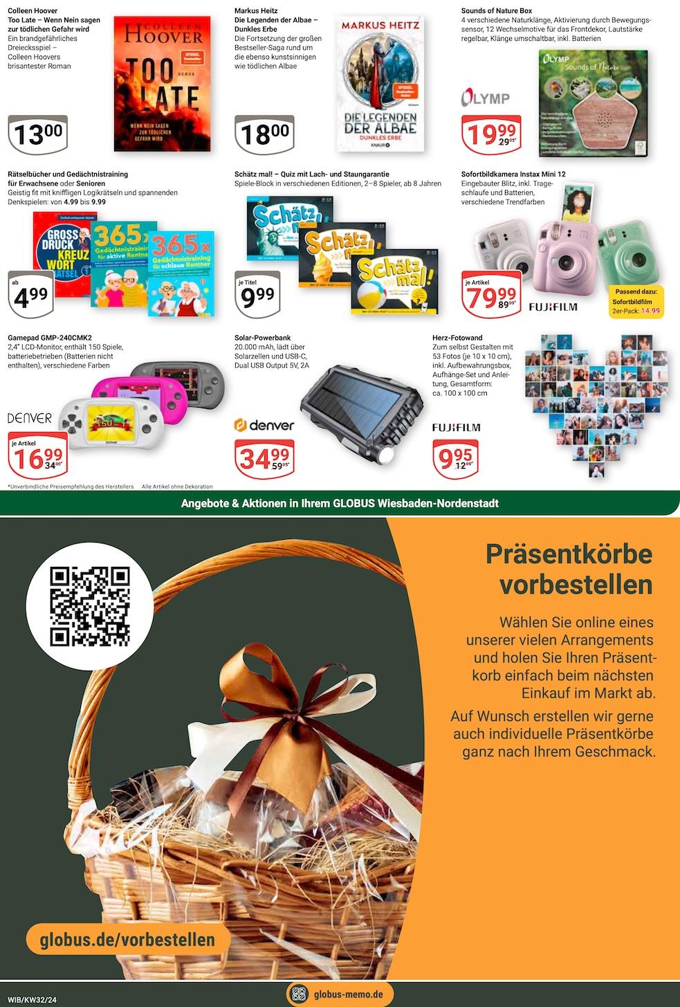 Globus Aktueller Prospekt ab Montag Seite 22