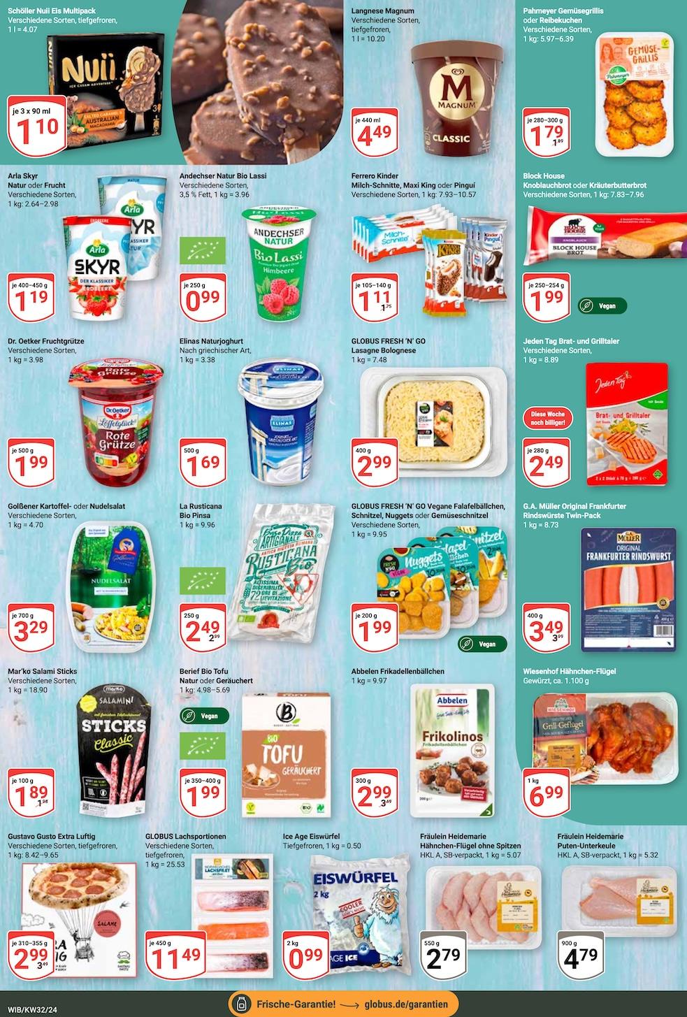 Globus Aktueller Prospekt ab Montag Seite 8