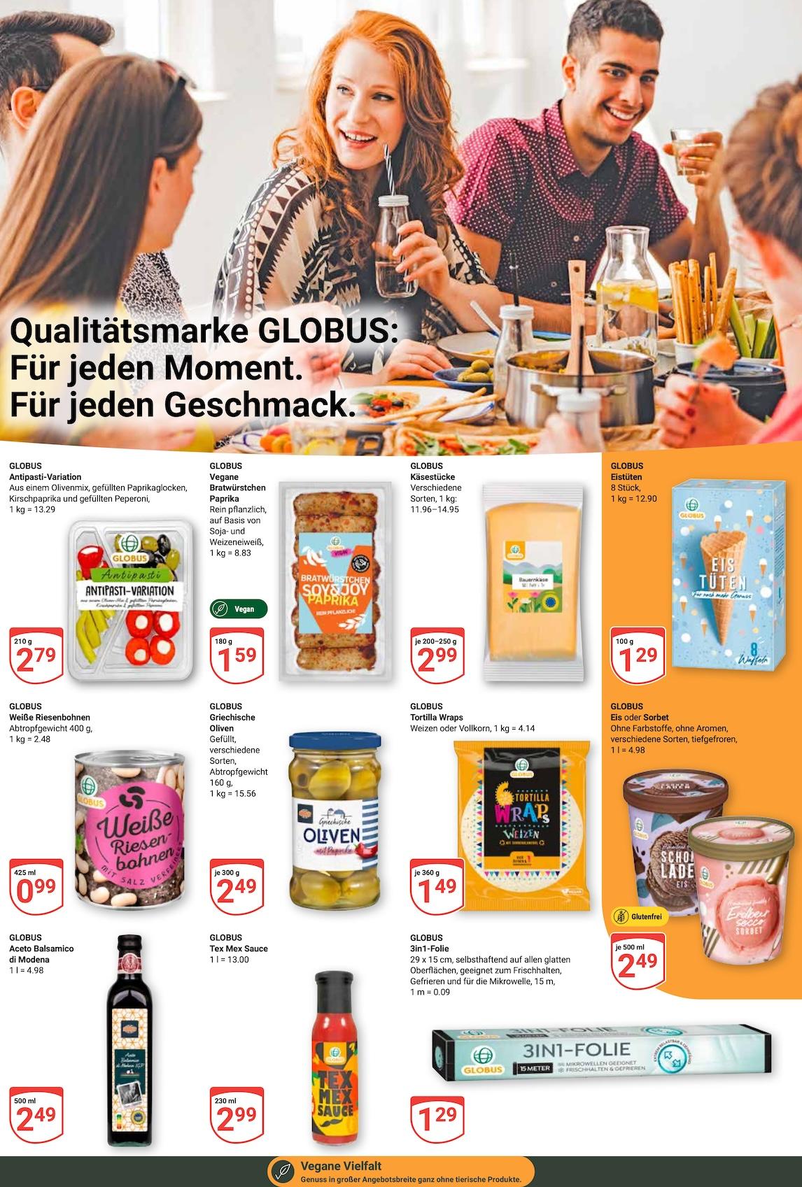 Globus Aktueller Prospekt ab Montag Seite 10