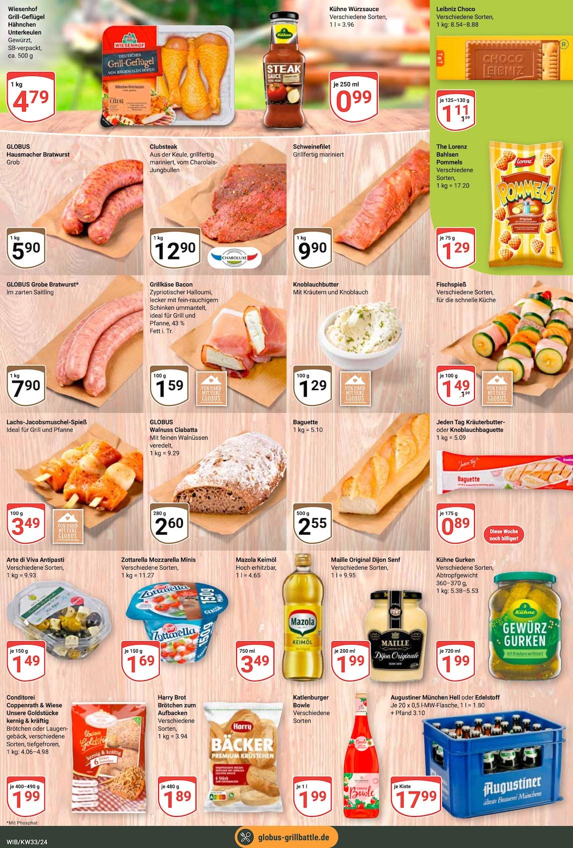 Globus Aktueller Prospekt ab Montag Seite 15