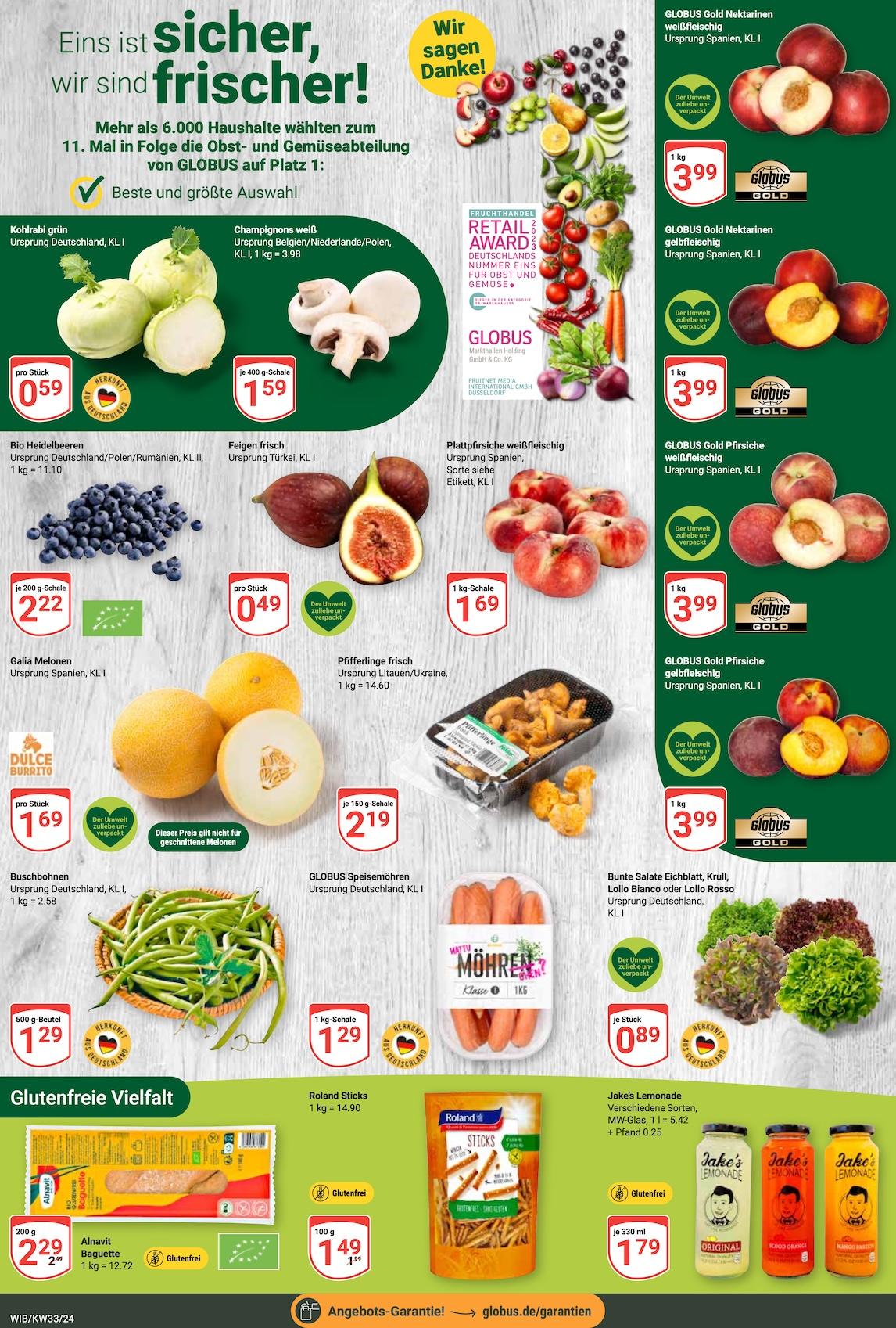 Globus Aktueller Prospekt ab Montag Seite 4