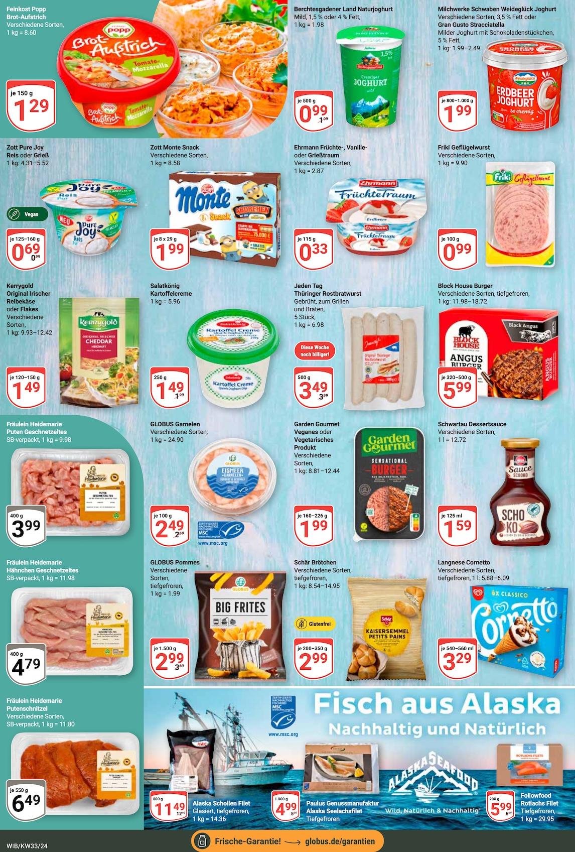 Globus Aktueller Prospekt ab Montag Seite 8