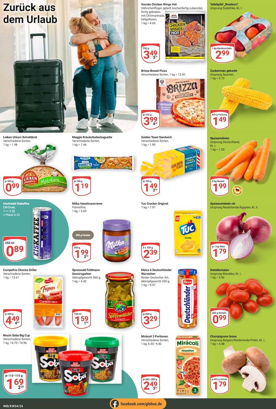 Globus Aktueller Prospekt ab Montag Seite 13