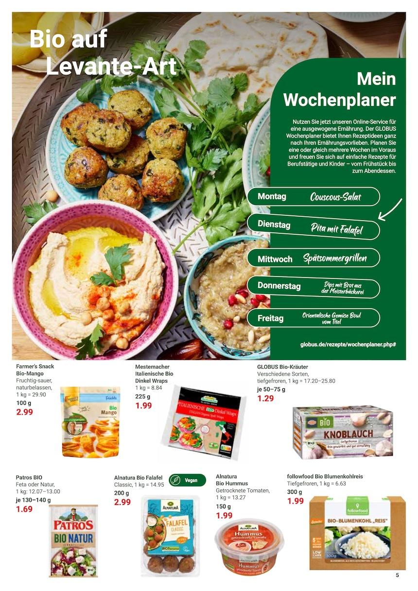 Globus Aktueller Prospekt ab Montag Seite 22