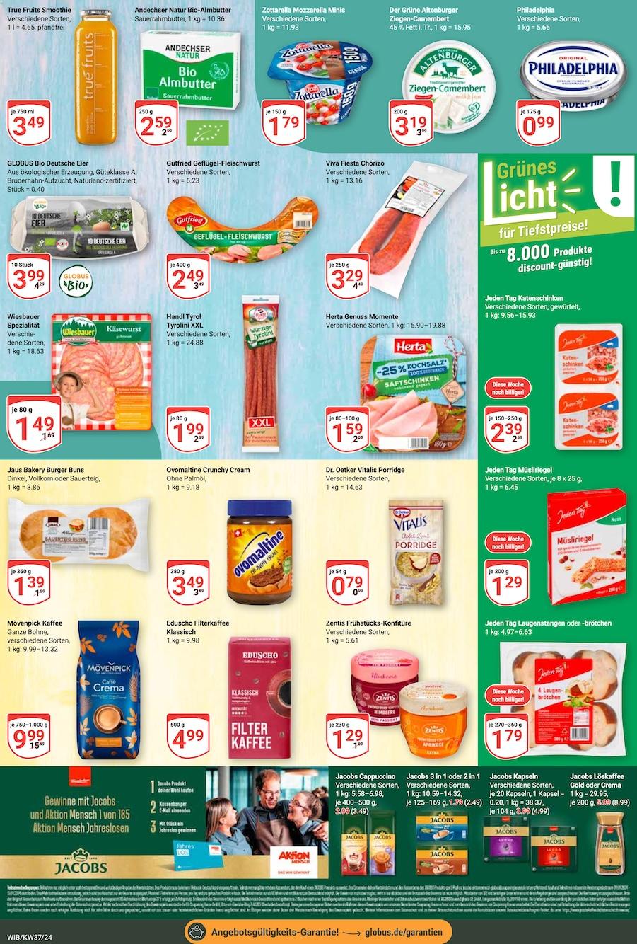 Globus Aktueller Prospekt ab Montag Seite 10