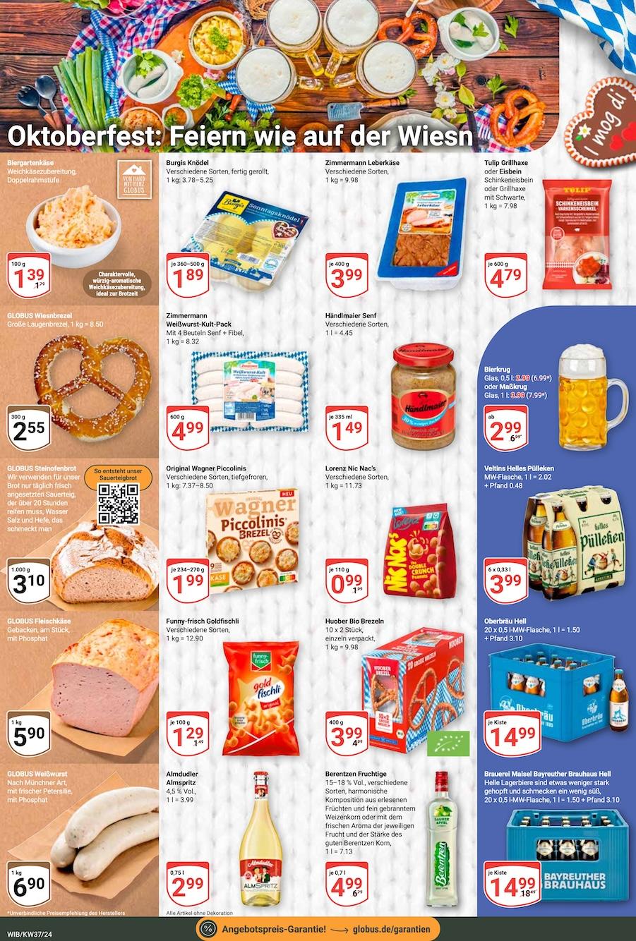 Globus Aktueller Prospekt ab Montag Seite 13