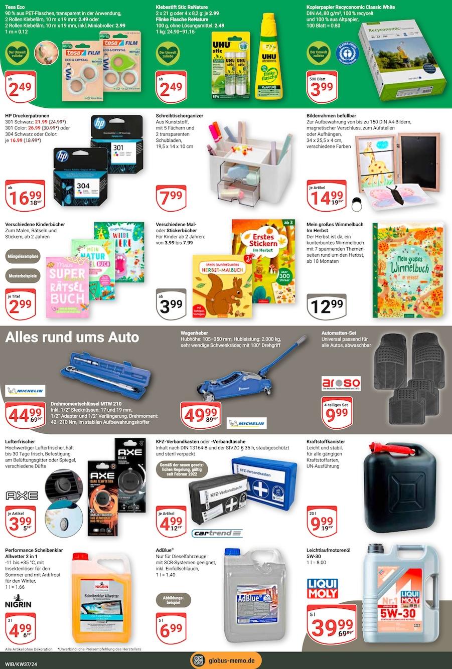 Globus Aktueller Prospekt ab Montag Seite 23