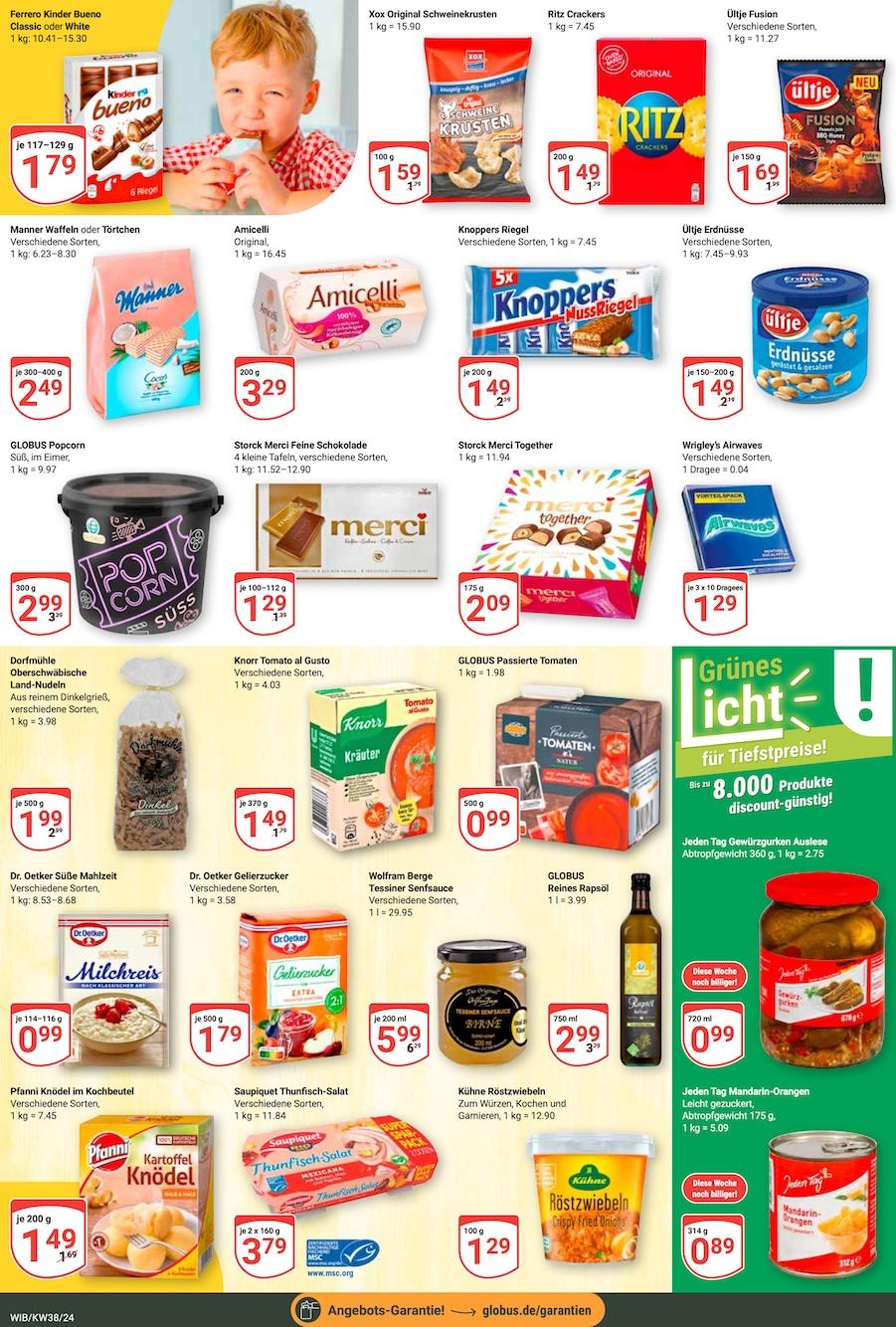 Globus Aktueller Prospekt ab Montag Seite 12